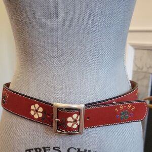 Vtg Banana Republic Leather Belt